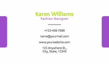 Industries Economical Business Cards template preview 3