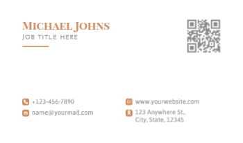 Flowers Economical Business Cards template preview 11