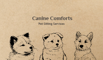Animal Pets Rush Business Cards Prints template preview 2