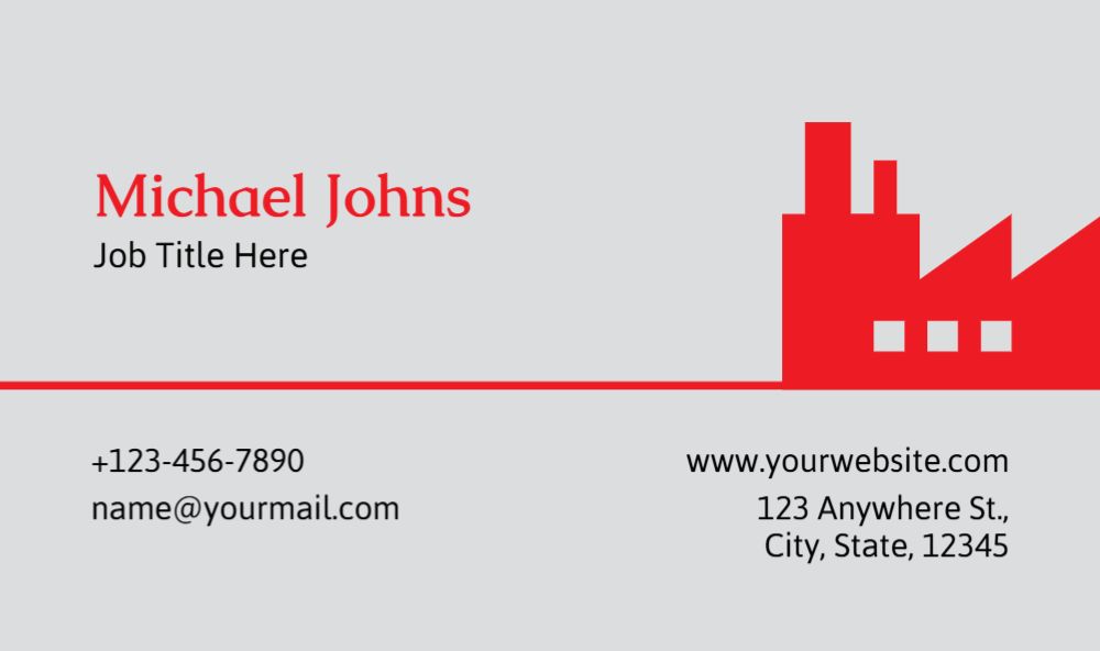Electronics Economical Business Cards template preview 32