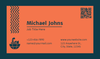 Management Economical Business Cards template preview 21