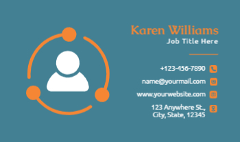 Electronics Economical Business Cards template preview 5