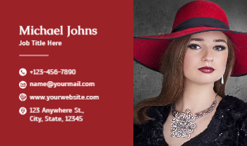 Fashion Economical Business Cards template preview 17