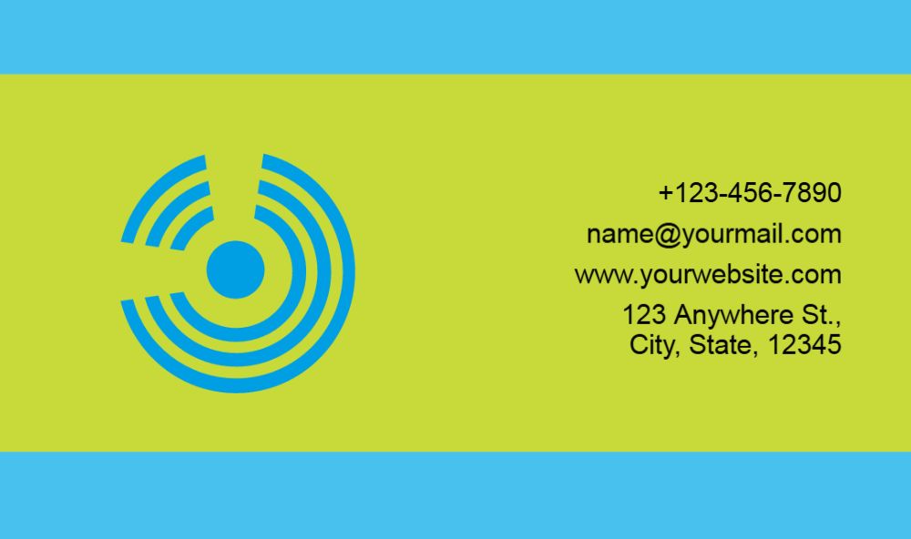 Communication Rush Business Cards Prints template preview 50