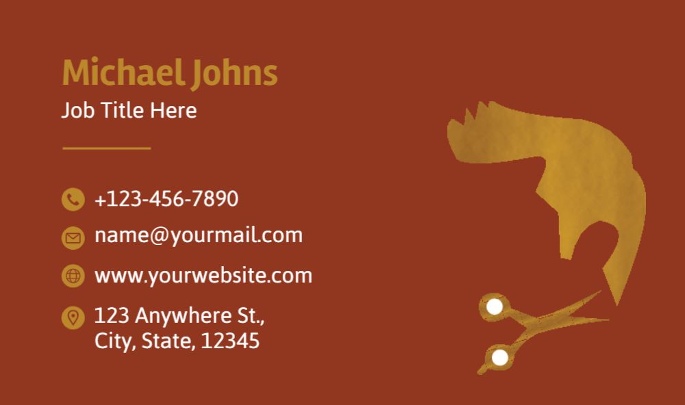 Spa Saloon Economical Business Cards template preview 30