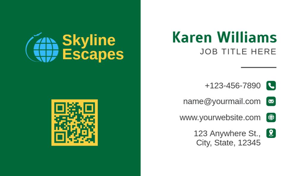 Holidays Rush Business Cards Prints template preview 34