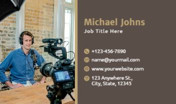 Marketing And Advertising Economical Business Cards template preview 27