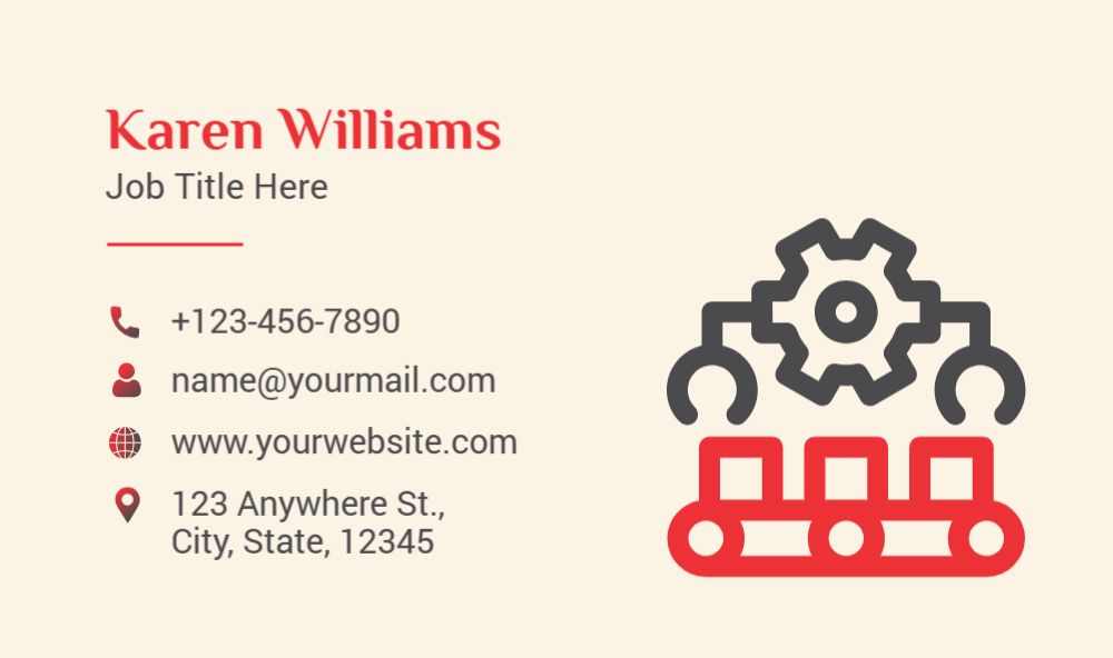 Clean Simple Economical Business Cards template preview 38