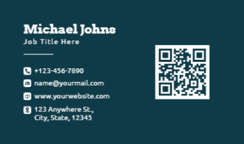Clean Simple Economical Business Cards template preview 27