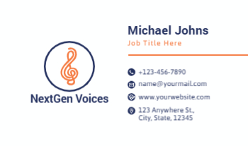Club Rush Business Cards Prints template preview 17
