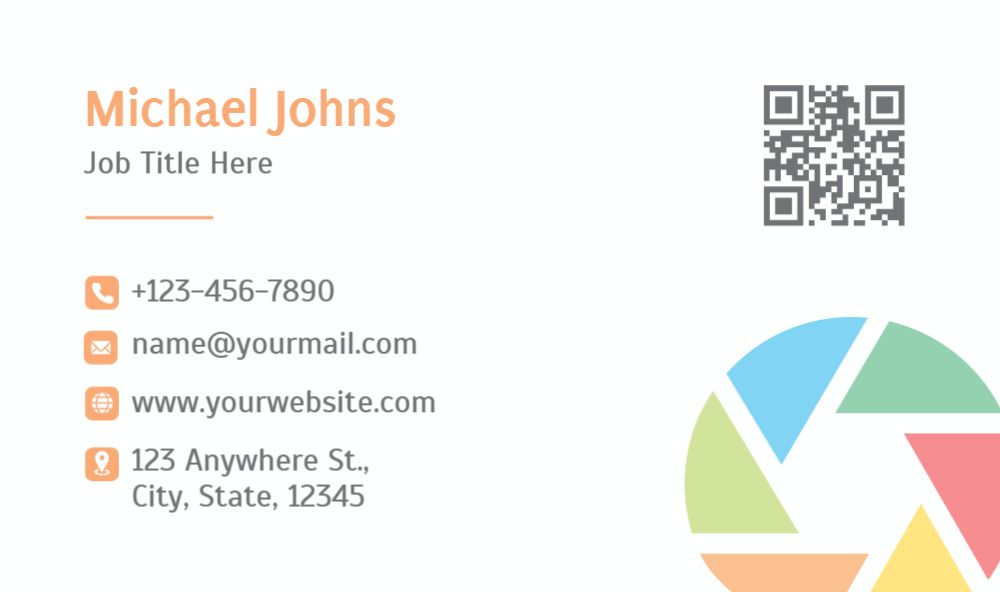 Arts And Photography Economical Business Cards template preview 32