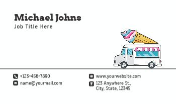 Food Hotel And Restaurant Rush Business Cards Prints template preview 21