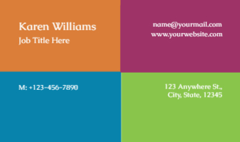 Retail Shop Stores Economical Business Cards template preview 7