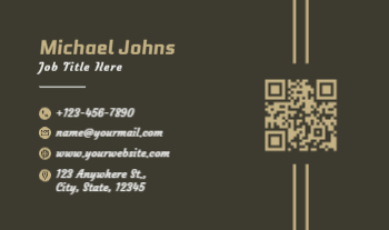 Entertainment Economical Business Cards template preview 11