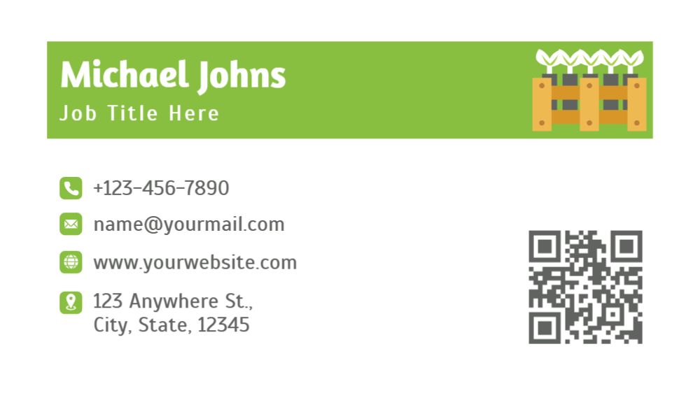 Flowers Economical Business Cards template preview 32