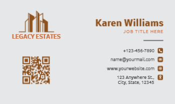 Automobile Economical Business Cards template preview 3