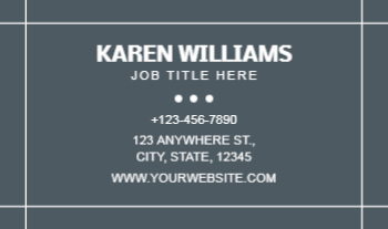 Stay In Touch Rush Business Cards Prints template preview 17