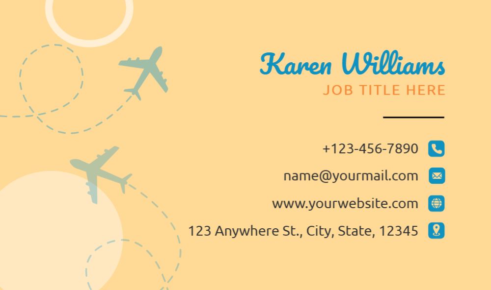 Travels Rush Business Cards Prints template preview 32
