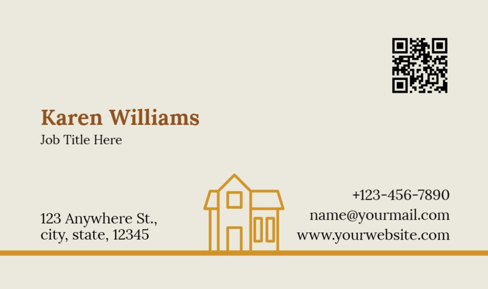 Real Estate Interior Design Rush Business Cards Prints template preview 42