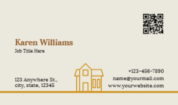 Real Estate Interior Design Rush Business Cards Prints template preview 13
