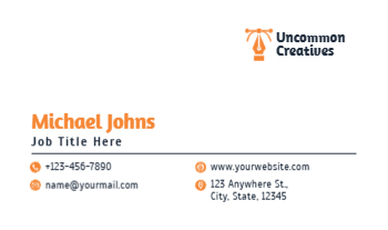 Illustrative Economical Business Cards template preview 17