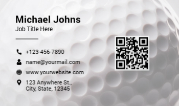 Sport Economical Business Cards template preview 3