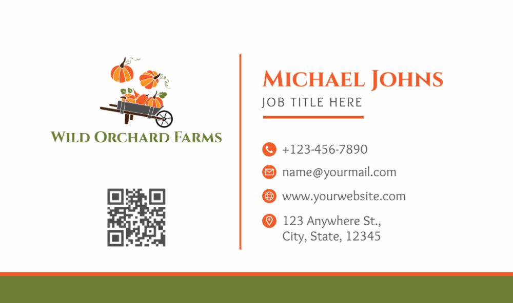 Agriculture Economical Business Cards template preview 36