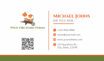 Agriculture Economical Business Cards template preview 7