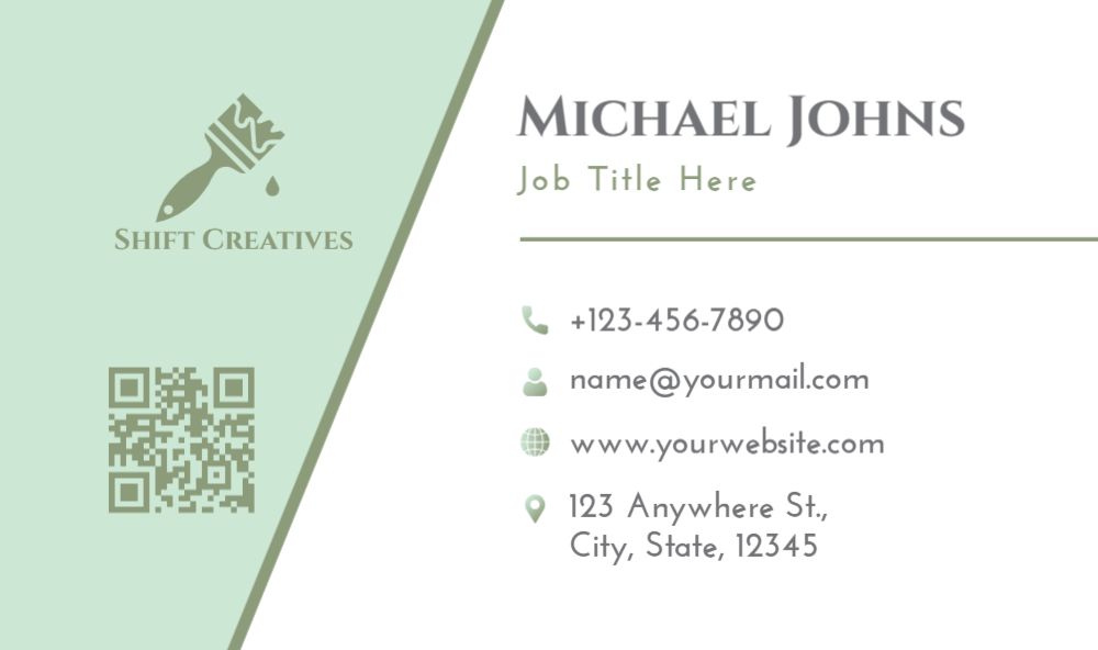 Arts And Photography Rush Business Cards Prints template preview 50