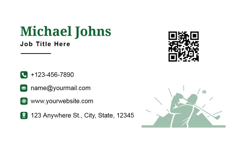 Sport Rush Business Cards Prints template preview 40