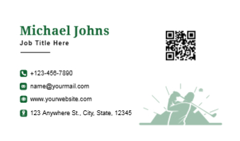 Sport Rush Business Cards Prints template preview 11