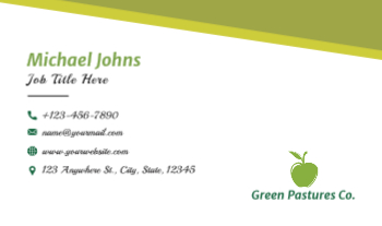 Finance Rush Business Cards Prints template preview 19