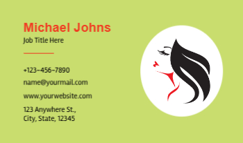 Fashion Economical Business Cards template preview 13