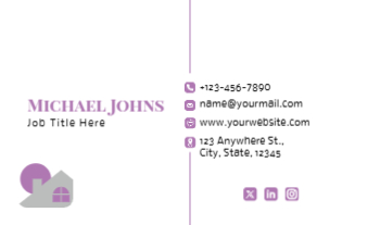 Computer Economical Business Cards template preview 19