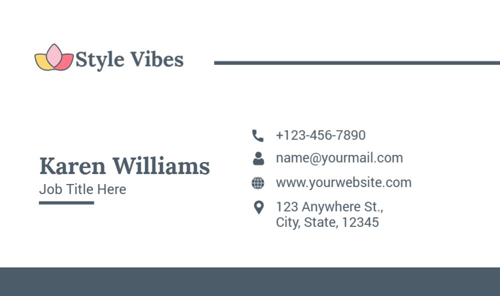 Fashion Economical Business Cards template preview 48