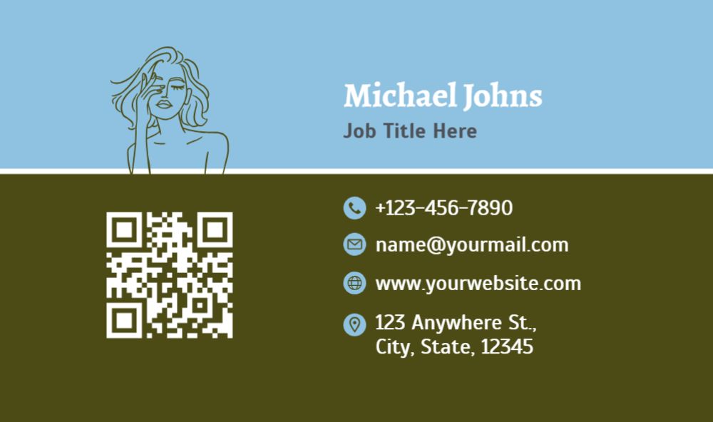 Spa Saloon Economical Business Cards template preview 52