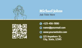 Spa Saloon Economical Business Cards template preview 23