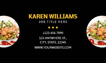 Coffee Bar Rush Business Cards Prints template preview 7