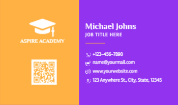 Education And Training Economical Business Cards template preview 11