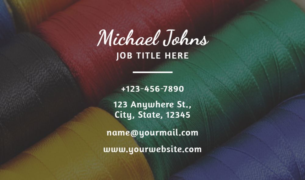 Fashion Economical Business Cards template preview 56