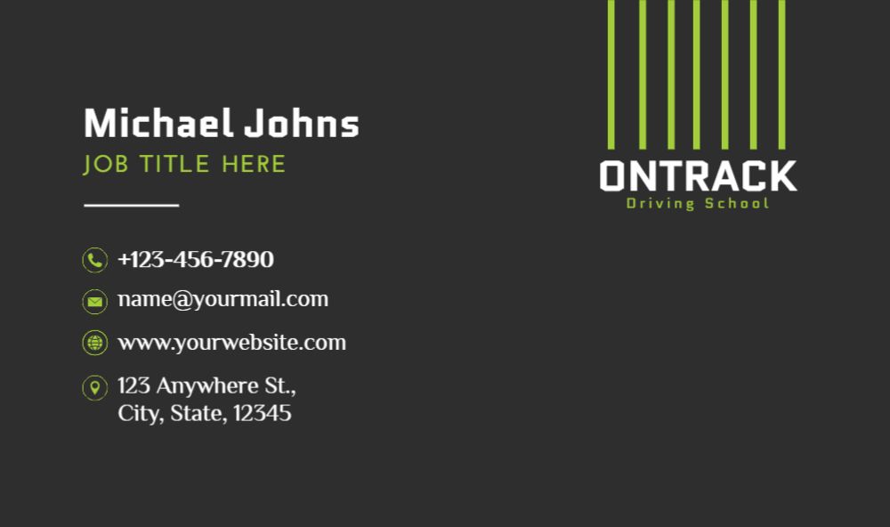 Education And Training Rush Business Cards Prints template preview 36