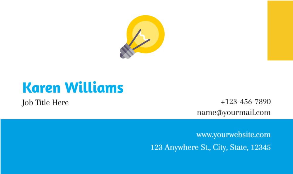 Electronics Rush Business Cards Prints template preview 32