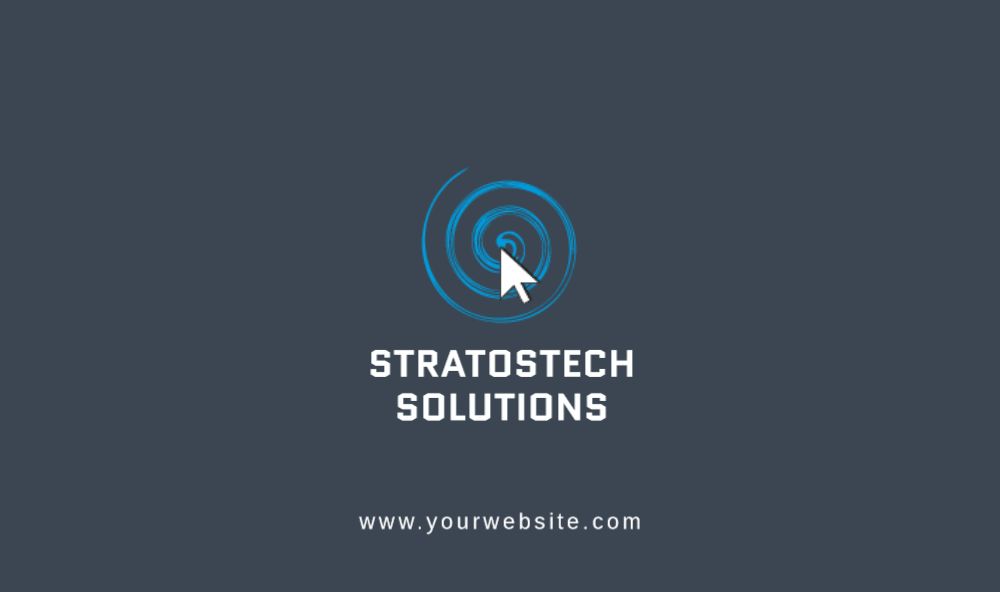 It And Internet Economical Business Cards template preview 55