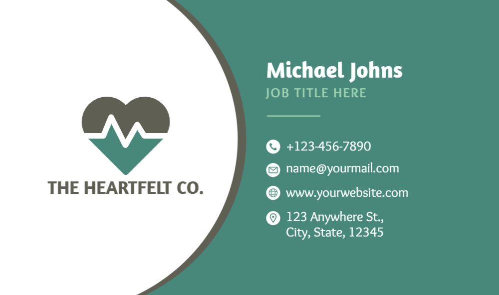 Stay In Touch Rush Business Cards Prints template preview 36
