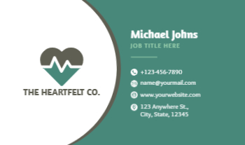 Stay In Touch Rush Business Cards Prints template preview 15