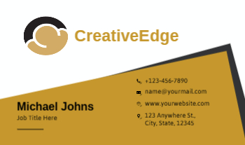 Business Services Economical Business Cards template preview 1