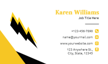 Electronics Rush Business Cards Prints template preview 1