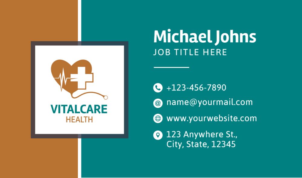 Health Care And Pharma Economical Business Cards template preview 36