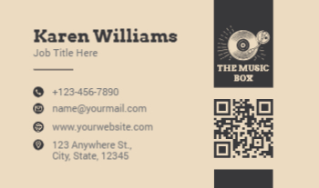 Club Rush Business Cards Prints template preview 7