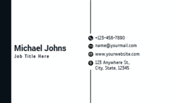 Entertainment Economical Business Cards template preview 3